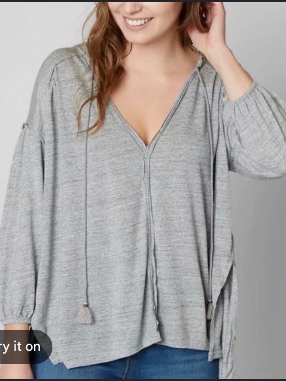 We The Free Just A Henley Top